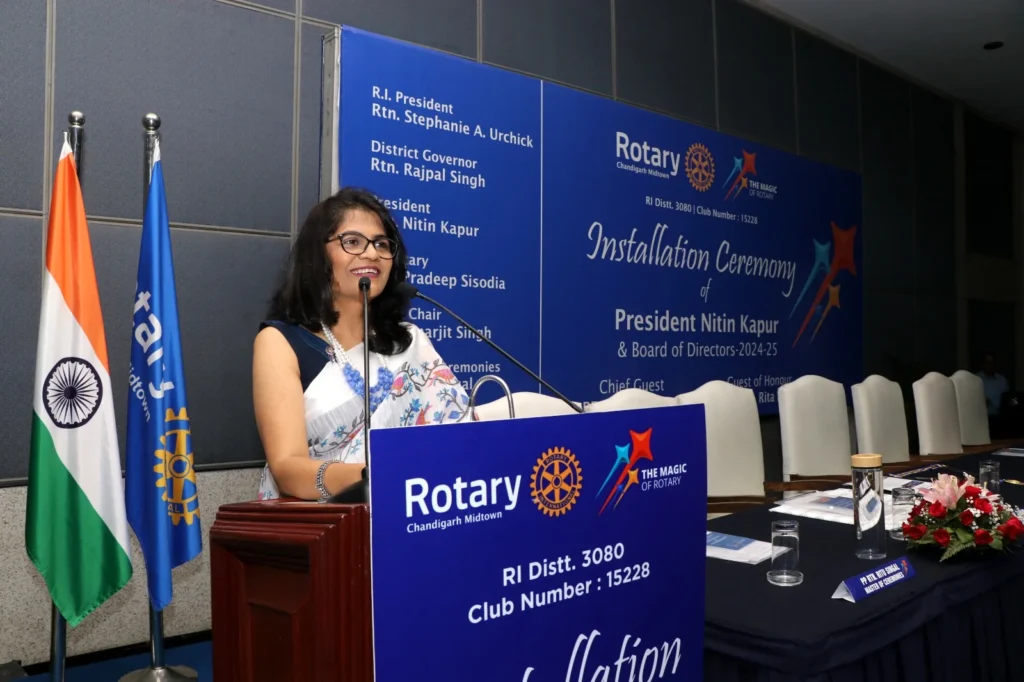 MOC at rotary event