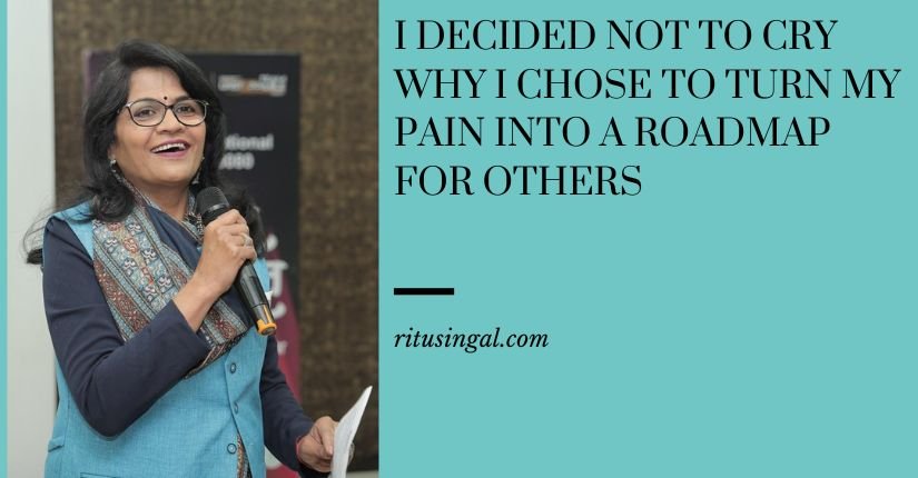 I Decided Not to Cry: Why I Chose to Turn My Pain Into a Roadmap for Others