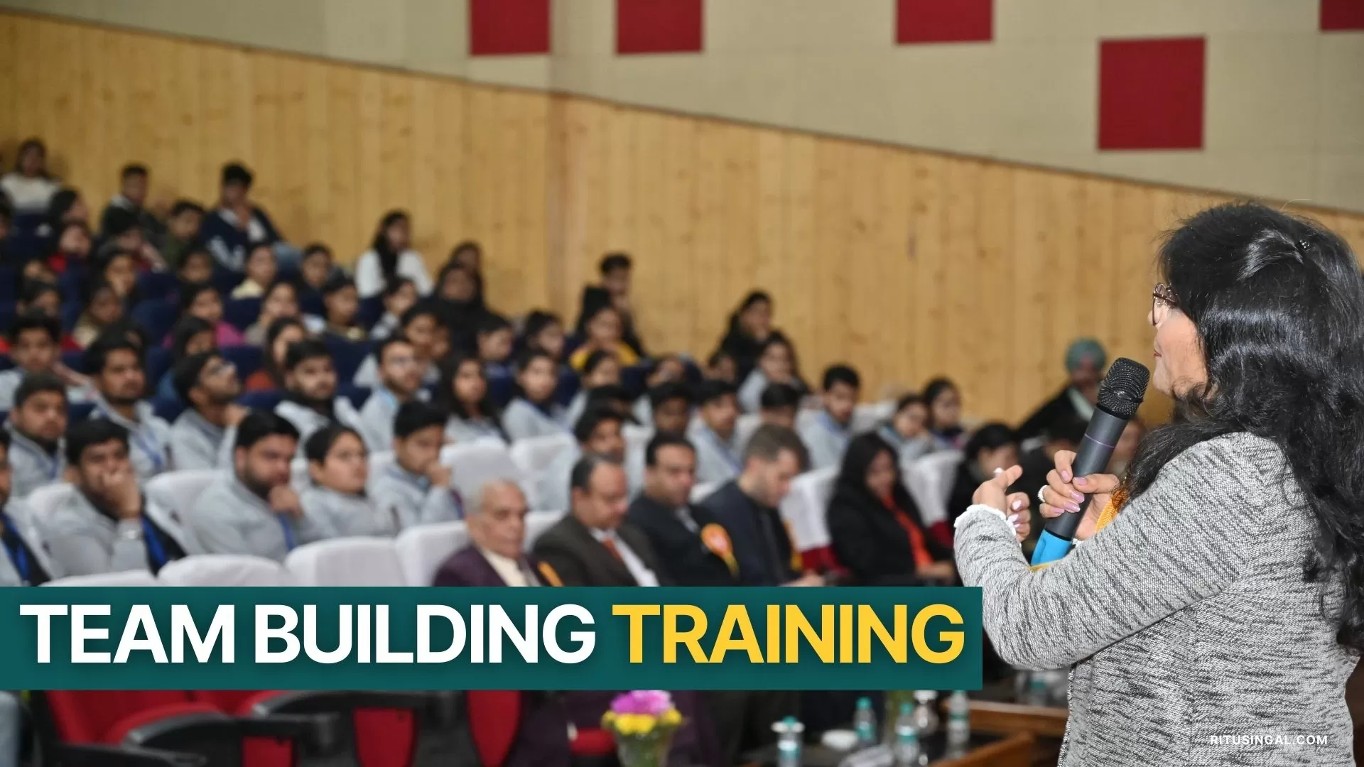 Life Coach Ritu Singal specializes in team building training