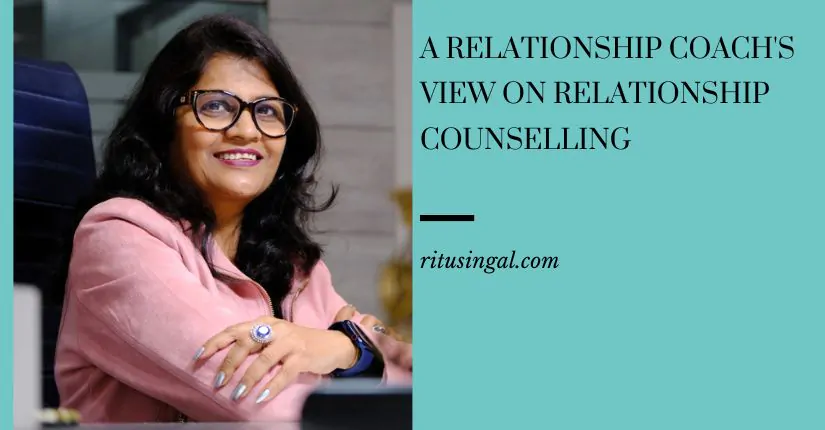 A relationship coach's view on relationship counselling